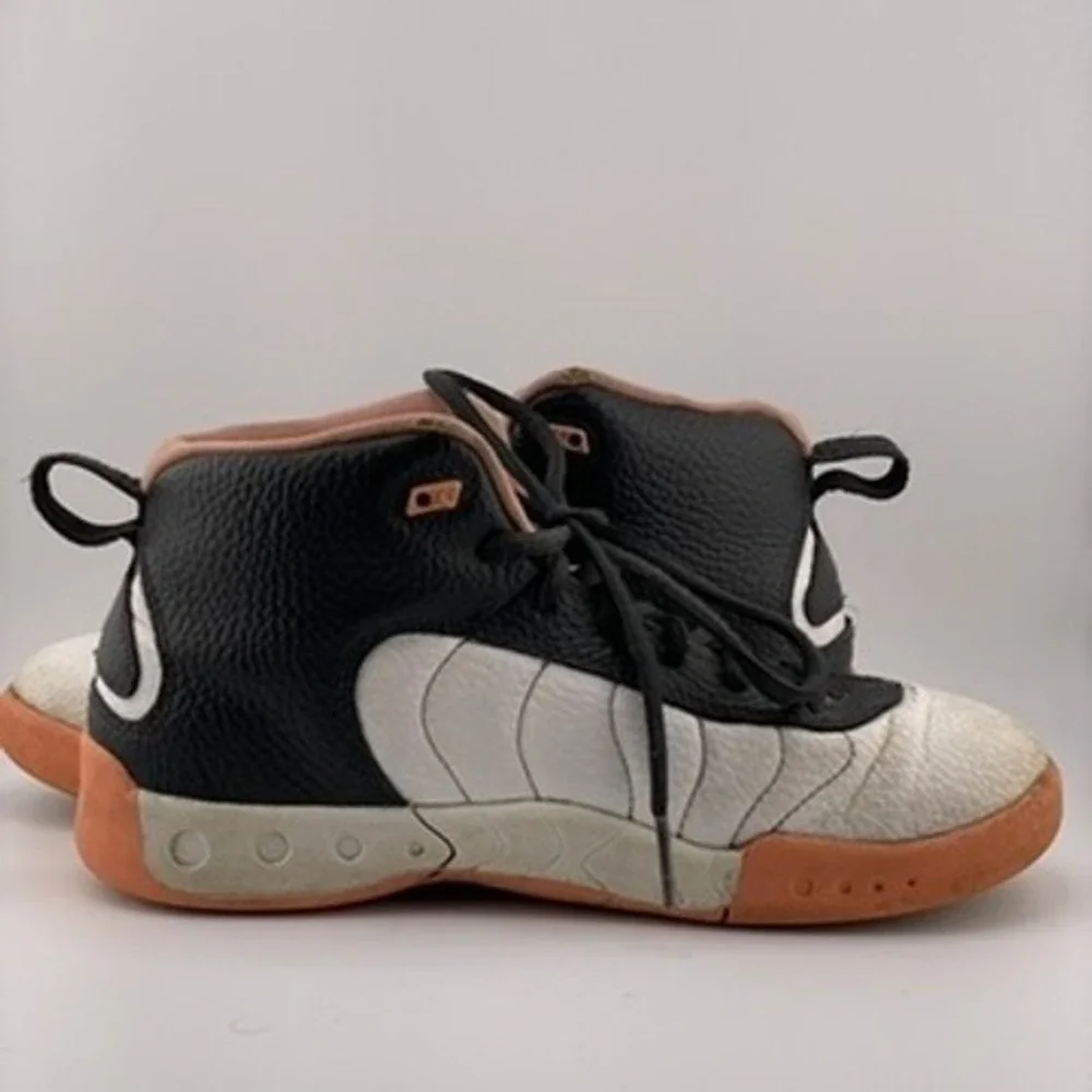 Jordan Jumpman Pro Youth Basketball Shoes Sneakers Black White Peach AV3250-160 - Picture 9 of 12